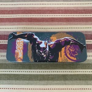 Black Panther Tin Pencil Box